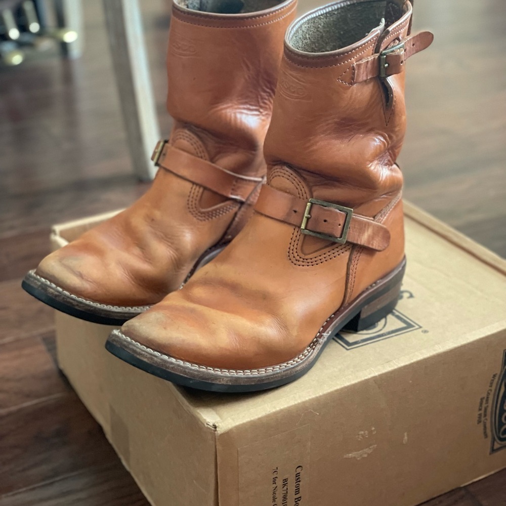 Wesco boots, Standard & Strange Van Cleef 10 D, 10 EE